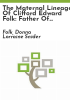 The_maternal_lineage_of_Clifford_Edward_Folk