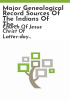 Major_genealogical_record_sources_of_the_Indians_of_the_United_States