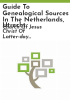 Guide_to_genealogical_sources_in_the_Netherlands__Utrecht