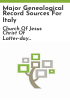 Major_genealogical_record_sources_for_Italy