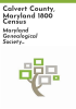 Calvert_County__Maryland_1800_census