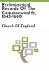 Ecclesiastical_records_of_the_Commonwealth__1643-1660