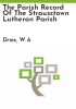 The_parish_record_of_the_Strausstown_Lutheran_Parish