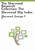 The_Sherwood_research_collection