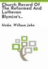 Church_record_of_the_Reformed_and_Lutheran_Blymire_s__Bleimeier_s__Church__now_St__John_s__near_Dallastown__York_Township__York_County__1767-1834