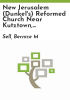 New_Jerusalem__Dunkel_s__Reformed_Church_near_Kutztown__Pa___index_to_church_records