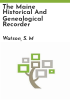 The_Maine_historical_and_genealogical_recorder