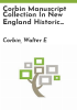 Corbin_manuscript_collection_in_New_England_Historic_Genealogical_Society