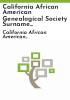 California_African_American_Genealogical_Society_surname_directory