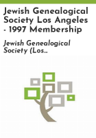 Jewish_Genealogical_Society_Los_Angeles_-_1997_membership